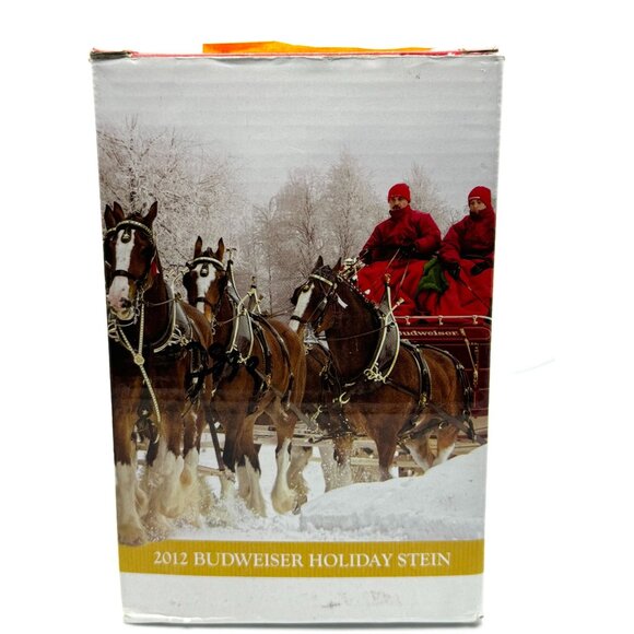 2012 Budweiser Holiday Stein - Picture 5 of 10
